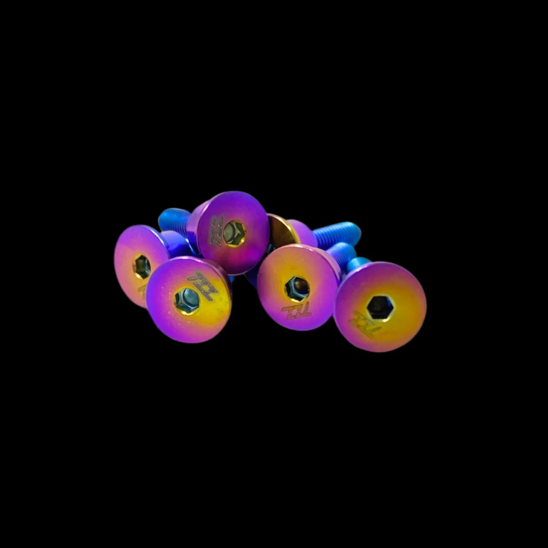 TZZ LOSI Promoto-MX Front brake disc Titanium alloy screws(6) - Image 3