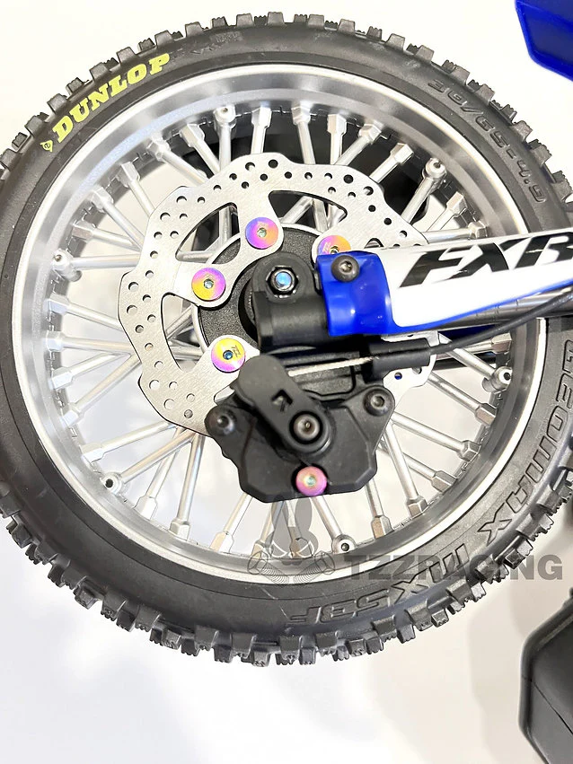 TZZ LOSI Promoto-MX Front brake disc Titanium alloy screws(6) - Image 5
