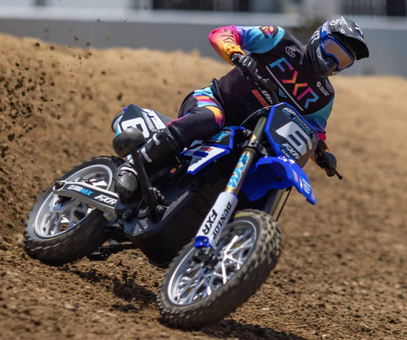 1/4 Promoto-MX Motorcycle RTR, (BLUE) LOS06000T2 - Image 4