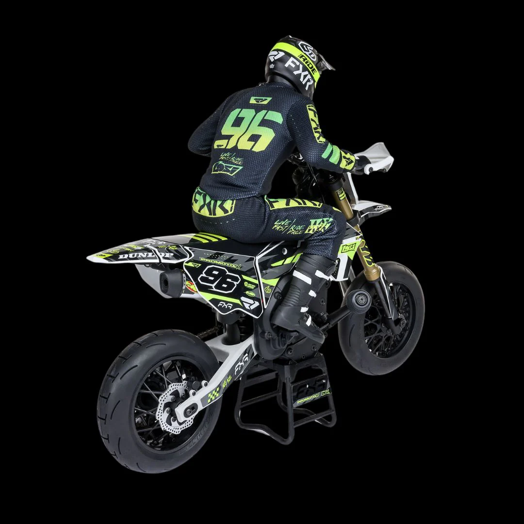 1/4 Promoto-SM FXR Supermoto Motorcycle RTR Basic - LOS2272 - Image 3