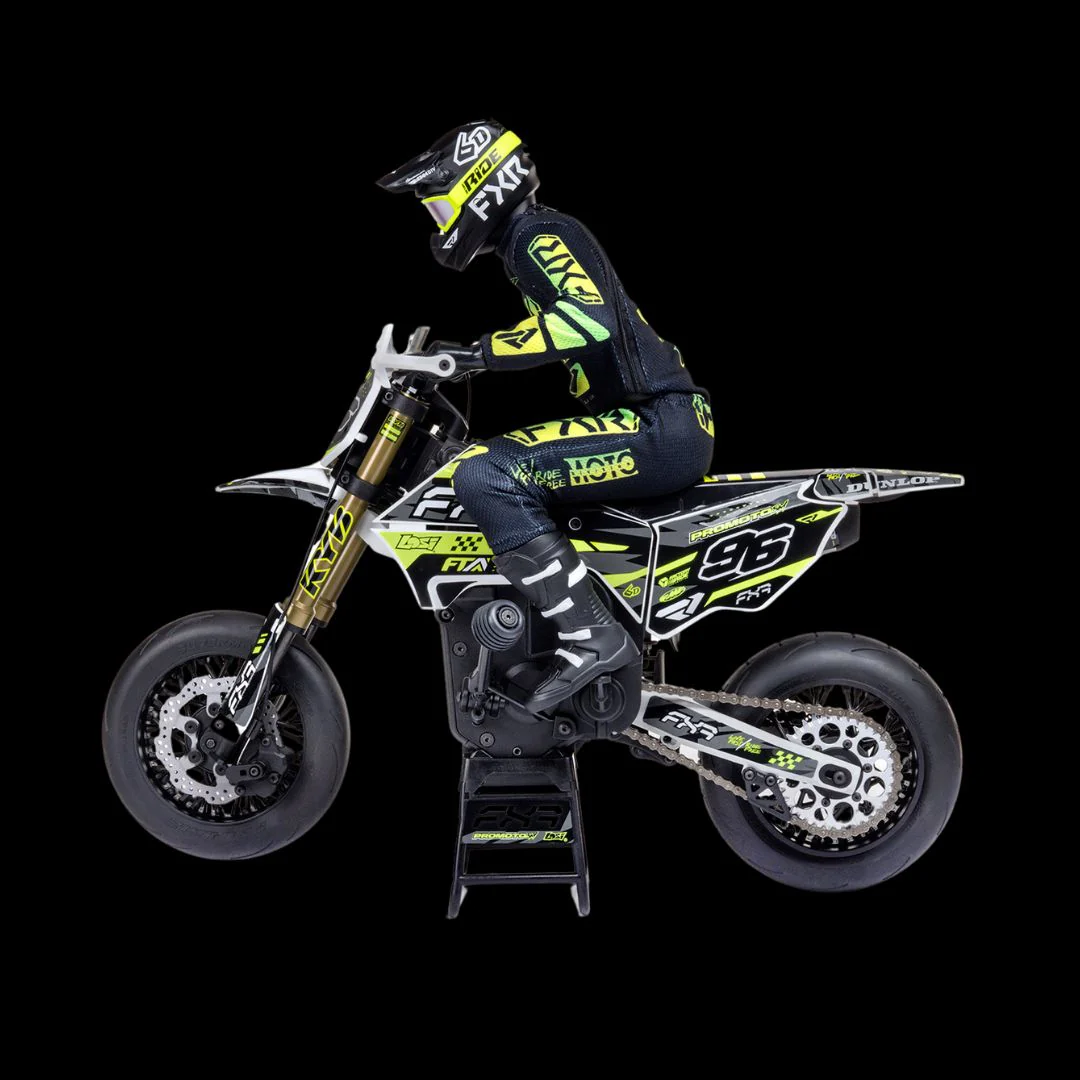 1/4 Promoto-SM FXR Supermoto Motorcycle RTR Basic - LOS2272 - Image 5