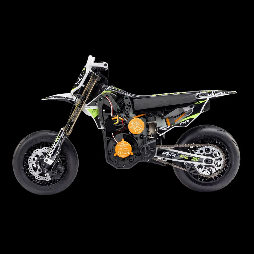 1/4 Promoto-SM FXR Supermoto Motorcycle RTR Basic - LOS2272 - Image 8