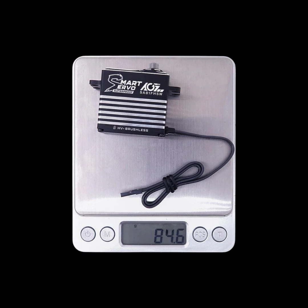 AGFRC Brushless 4-pole 68kg Billet Servo - SA81FHSW - Image 4