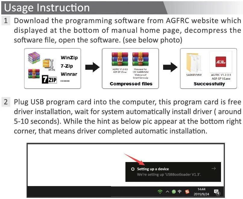 AGFRC V3 Servo Programmer + Software - Image 4