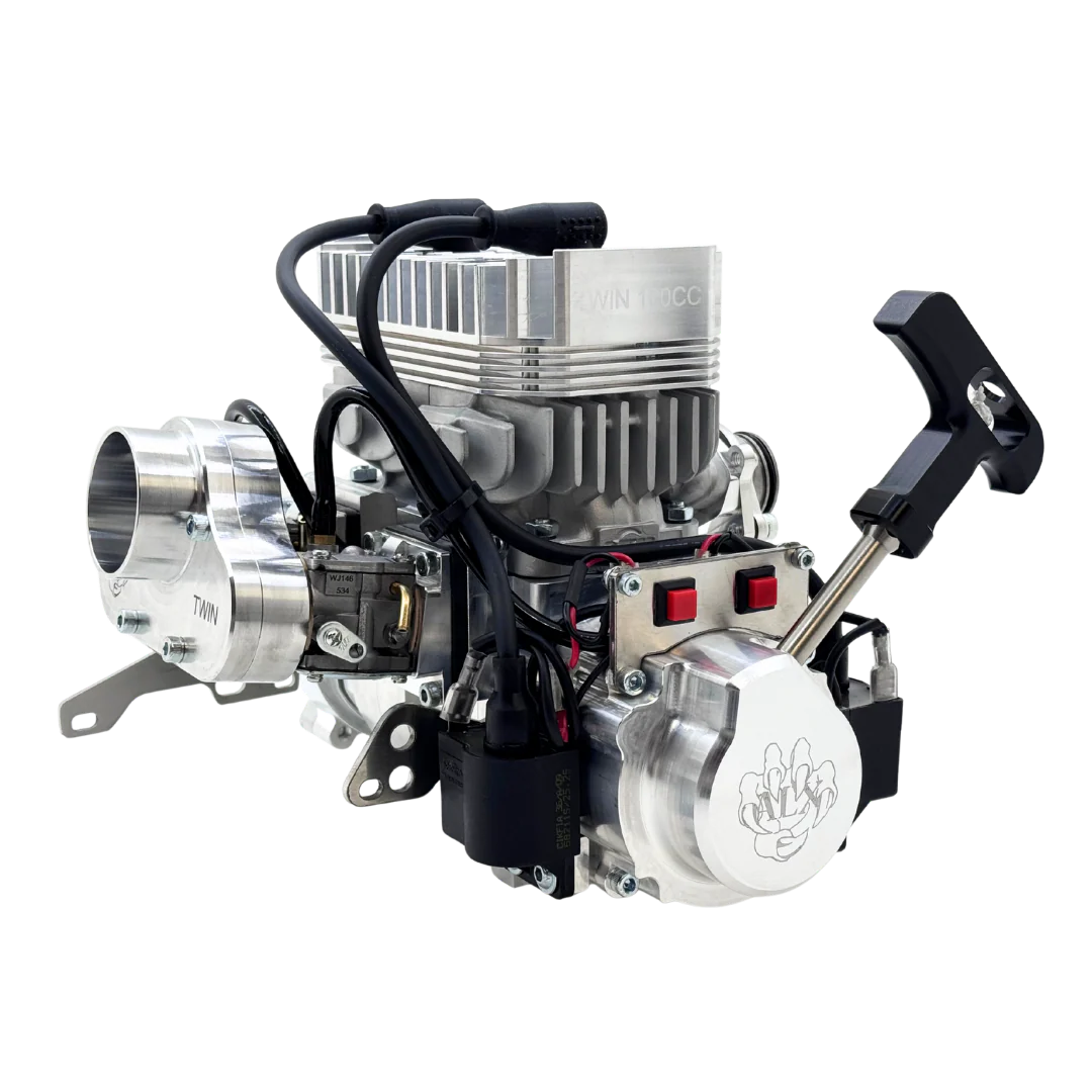 ALX Twin 100cc Full Engine Kit - Image 3