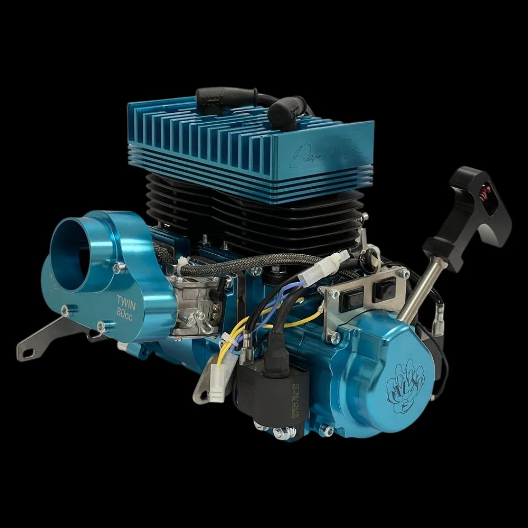 ALX Twin 80cc Full Engine Kit - Image 8
