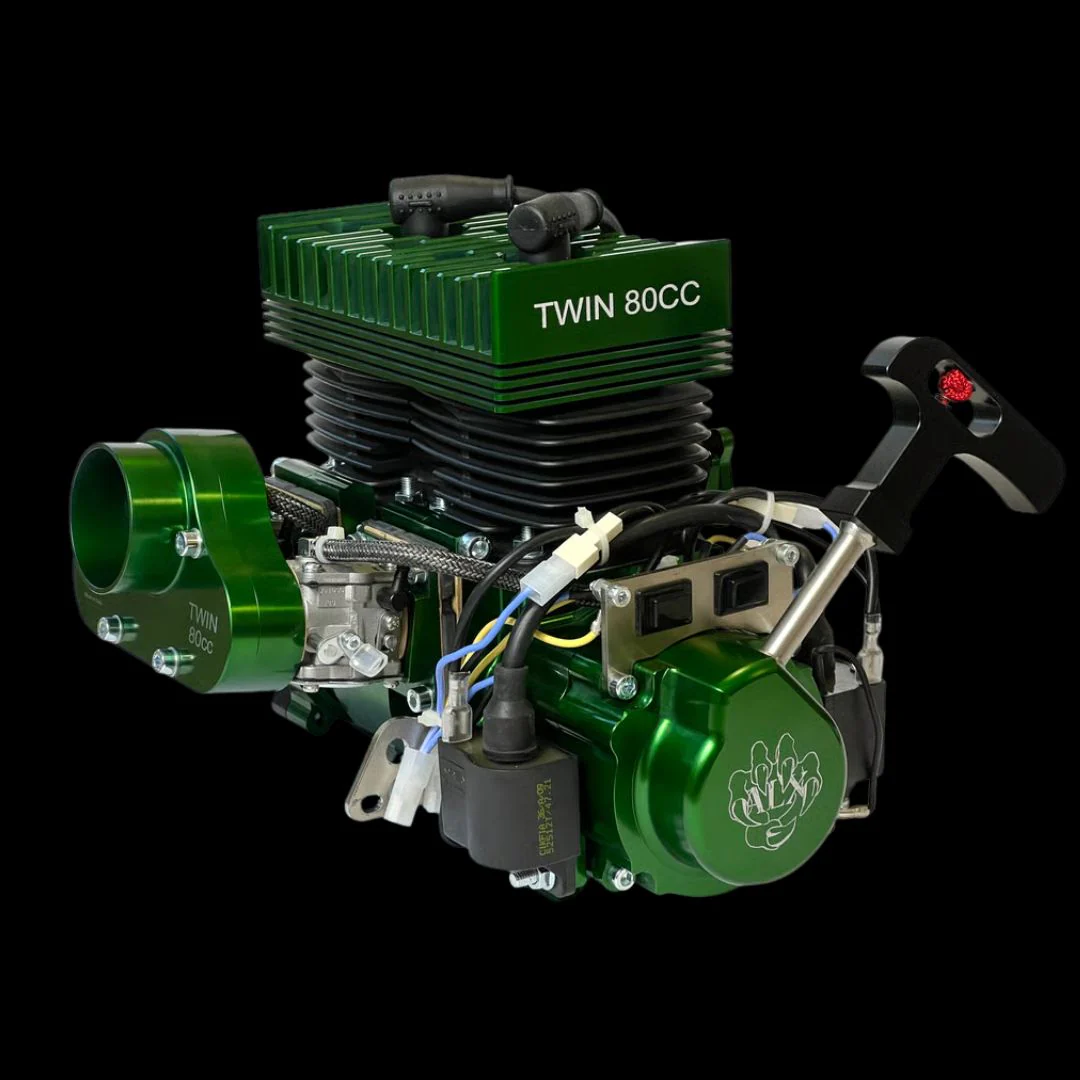 ALX Twin 80cc Full Engine Kit - Image 9