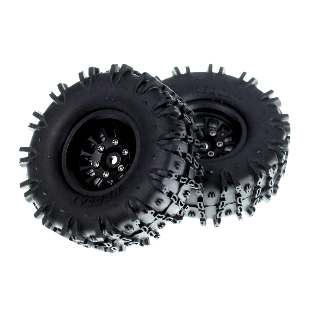 Ascent 18 1.3" Pre-Mounted Apex Wheels and Tires (1pr) [RER42131]