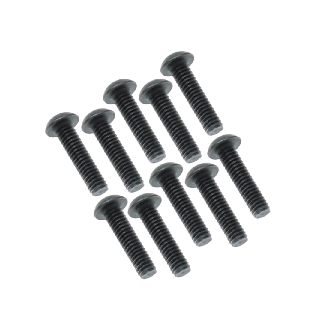 Ascent 18 2.5x10MM Button Head Machine Thread Screws (10pcs) [RER29666]