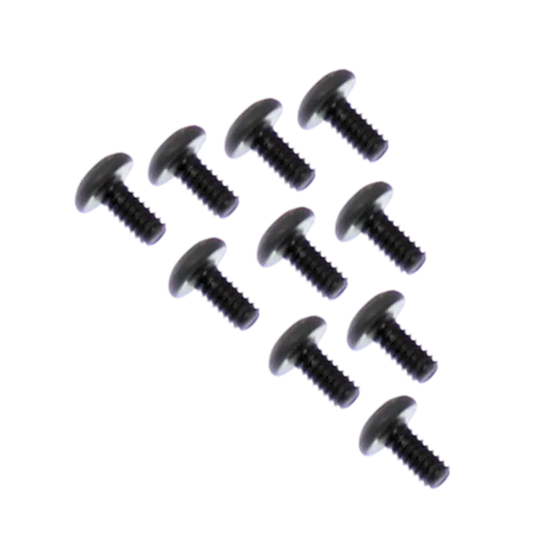 Ascent 18 2x4mm Button Head Hex Machine Thread Screws (10pcs) [RER11374]