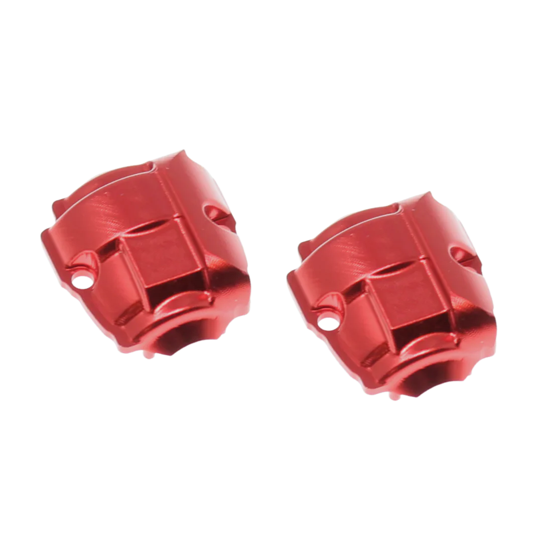 Ascent 18 Aluminum Diff Cover Red (1pc) [RER30180]