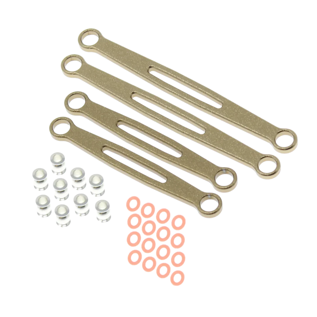 Ascent 18 Aluminum Front & Rear Upper Links Bronze (4pcs) [RER30281]