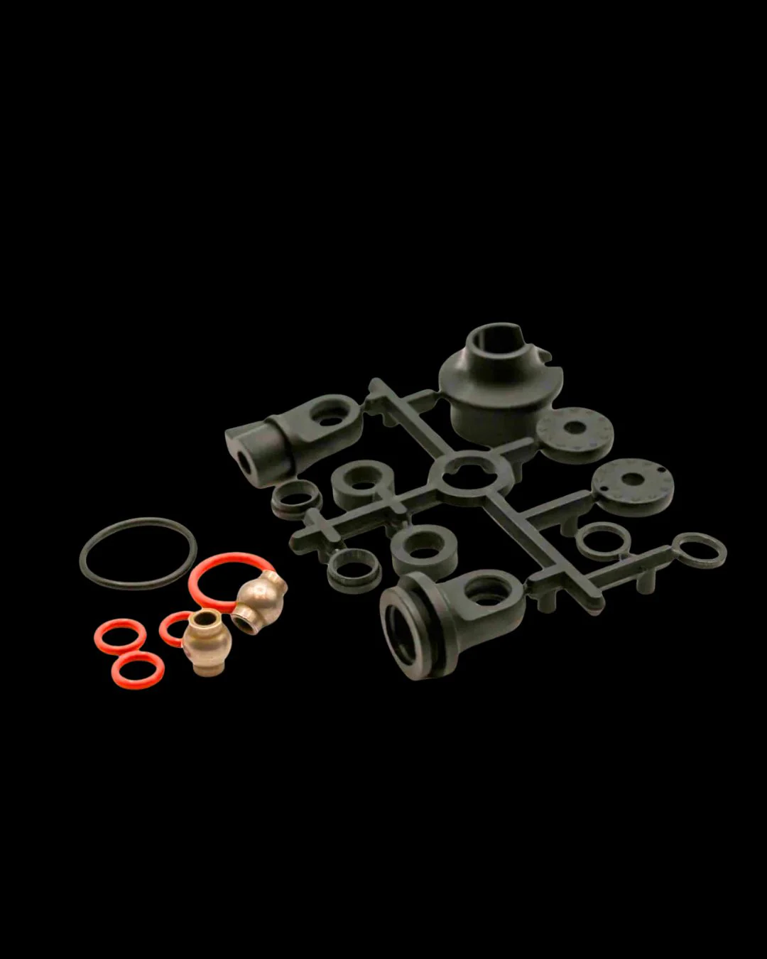Baja Shocks Plastic O Rings Pivot Balls Replacement Set [KRC9103]