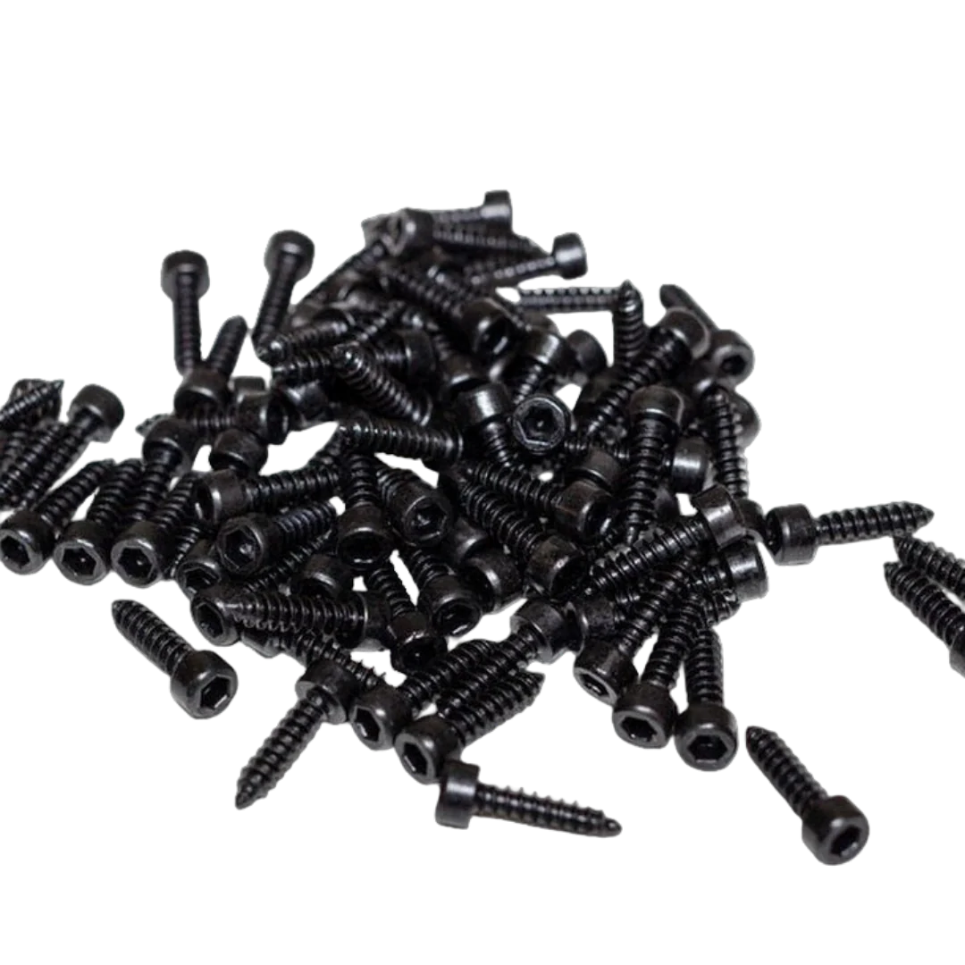 "Bite Screws" - Complete Black Beadlock Screw set of 84