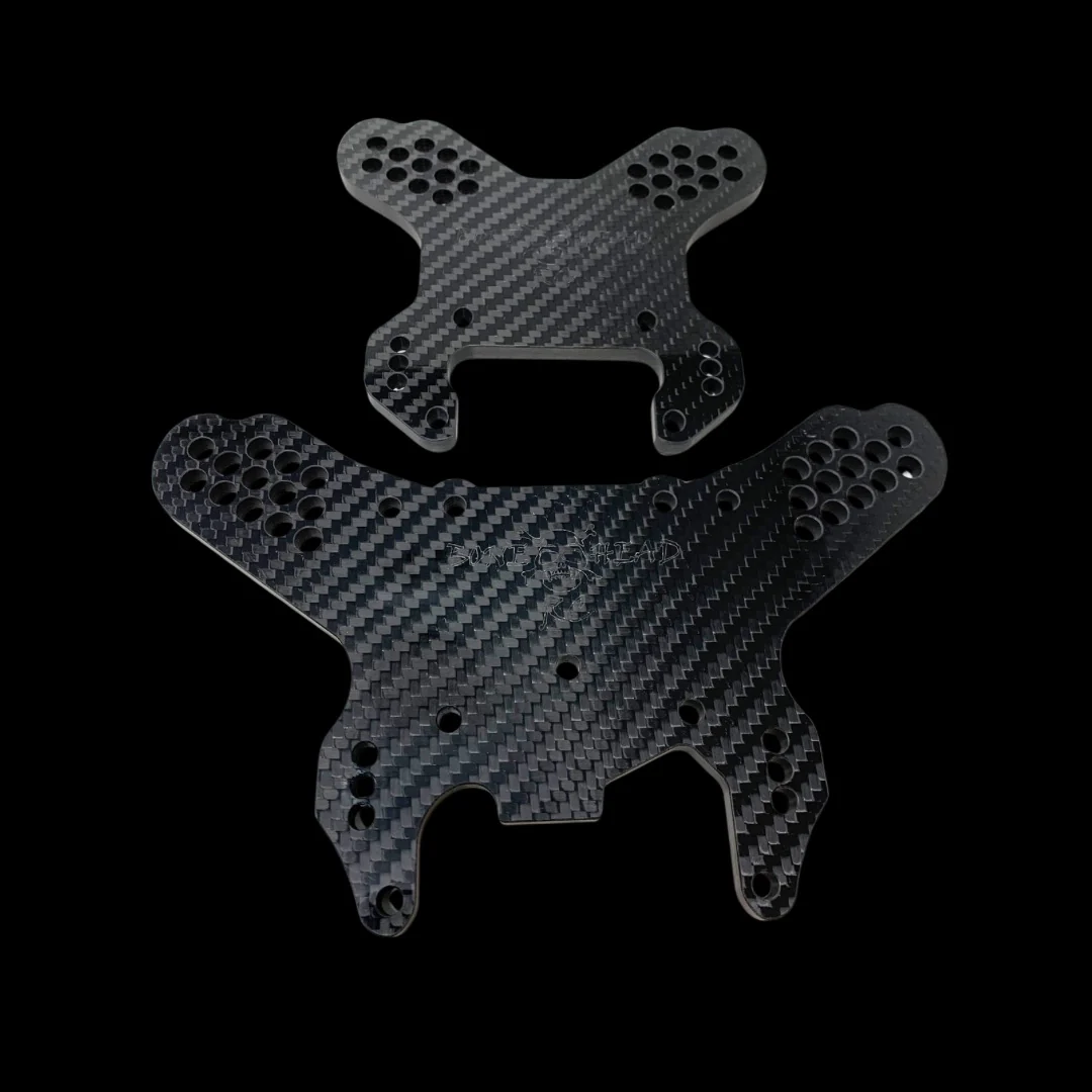 BONEHEAD Carbon Losi 5T & 5ive 2.0 Shock Tower Set
