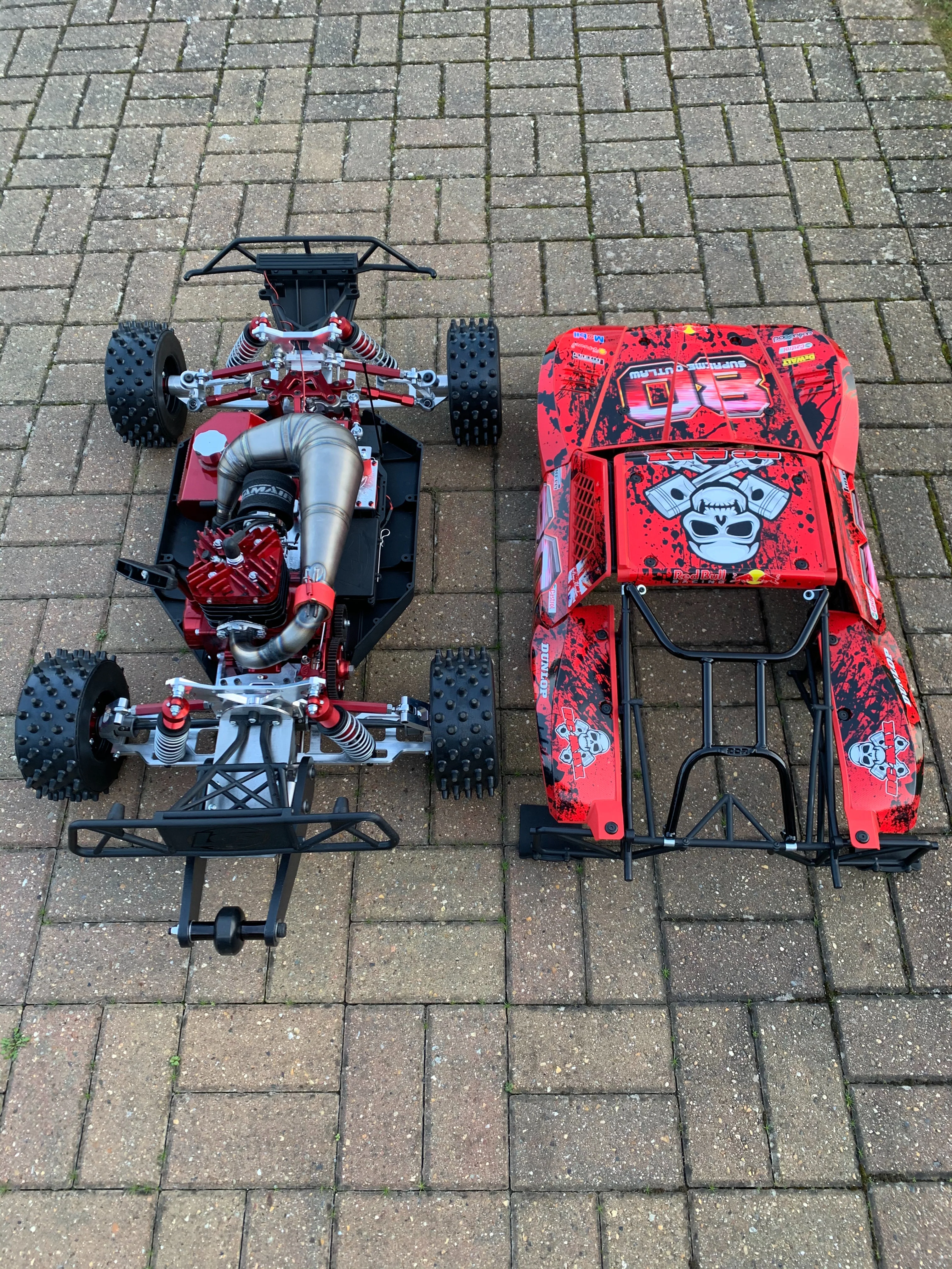BONEHEAD RC OUTLAW Hybrid Wheelie Bar - Image 6