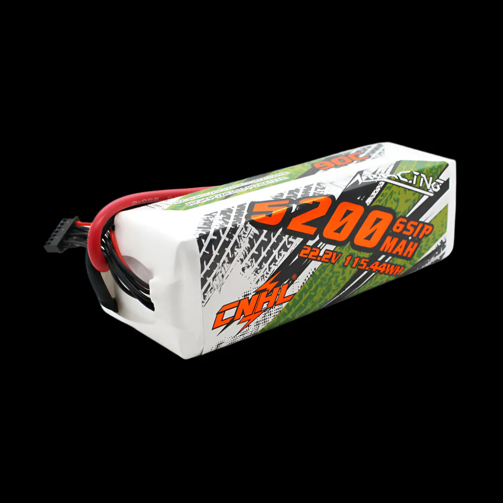 CNHL Racing Series 5200mAh 22.2V 6S 90C Lipo Battery with QS8 Plug - Image 4