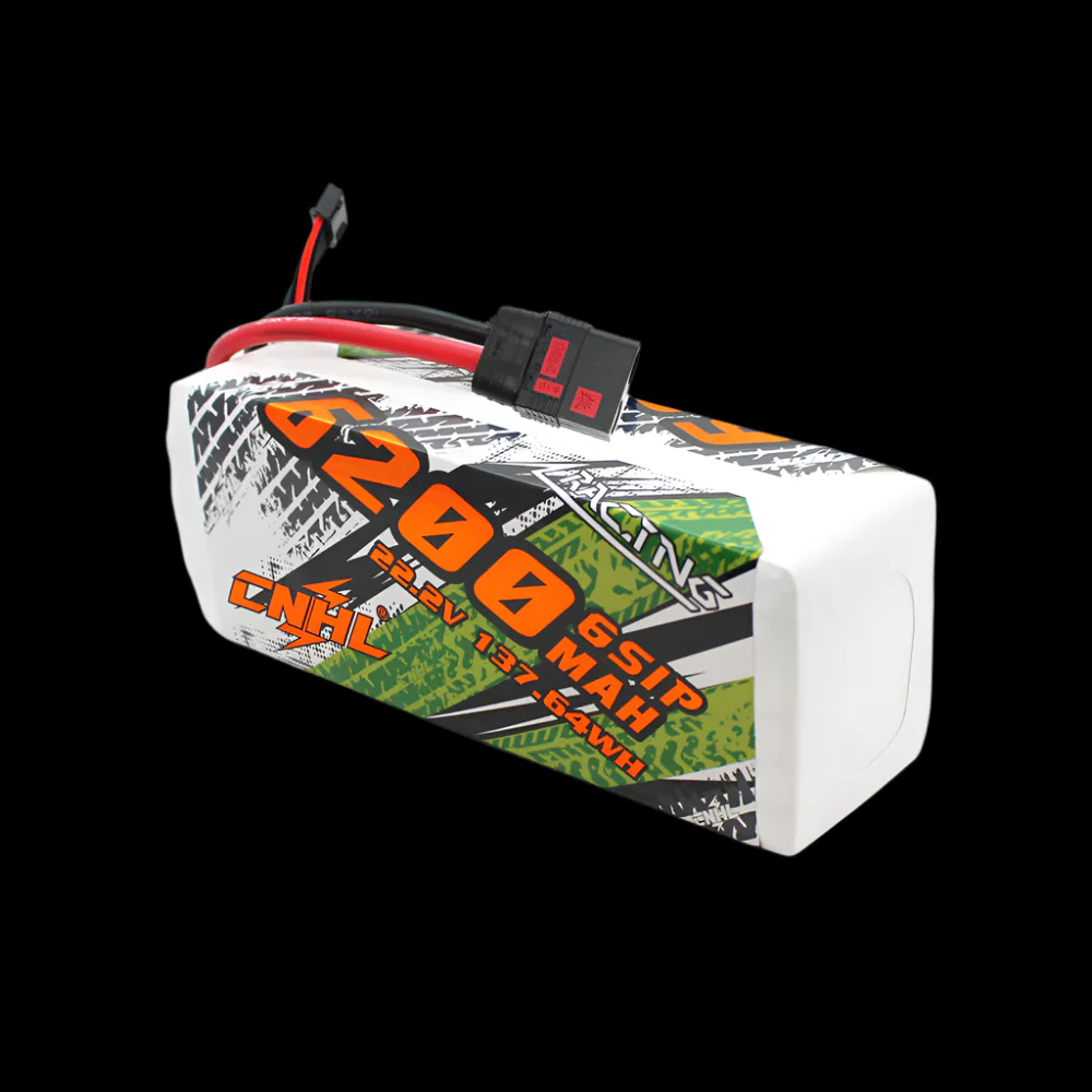 CNHL Racing Series 6200mAh 22.2V 6S 90C Lipo Battery with QS8 Plug - Image 2