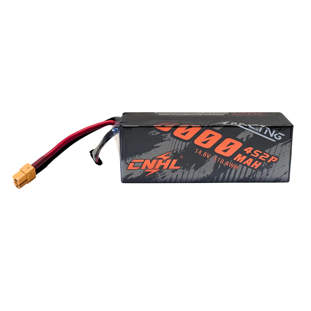CNHL Racing Series 8000mAh 14.8V 4S 120C Lipo Battery with XT60 Plug