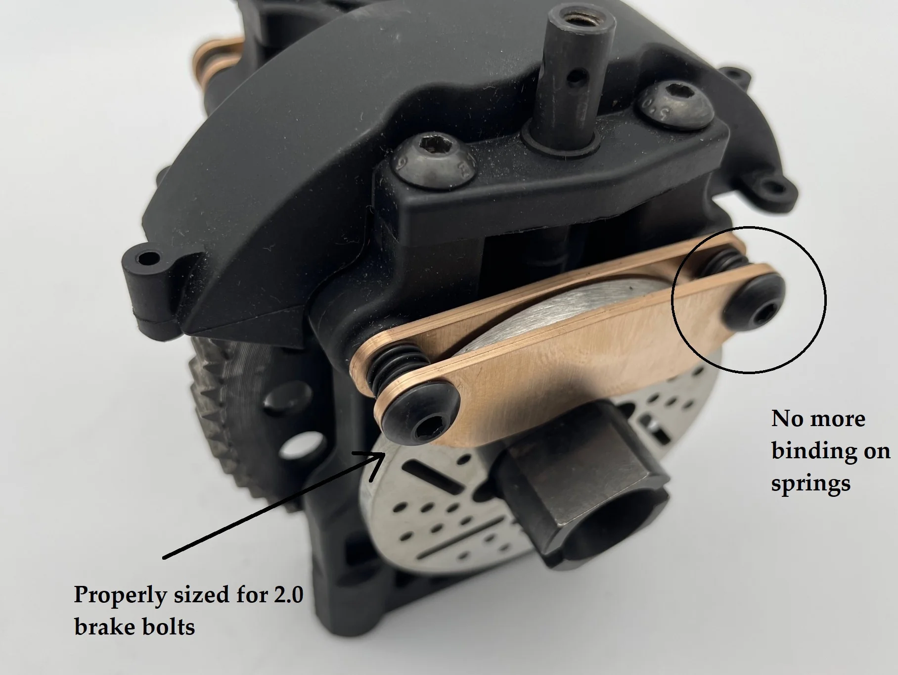 Detroit Performance Upgrade Losi 5ive 2.0 & TLR 5B Brake Kit - Image 3