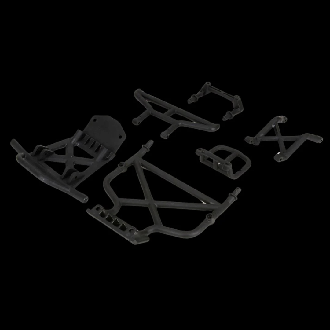 Front/Rear Bumper & Bumper Brace: 1:5 4wd DB XL - LOS251011