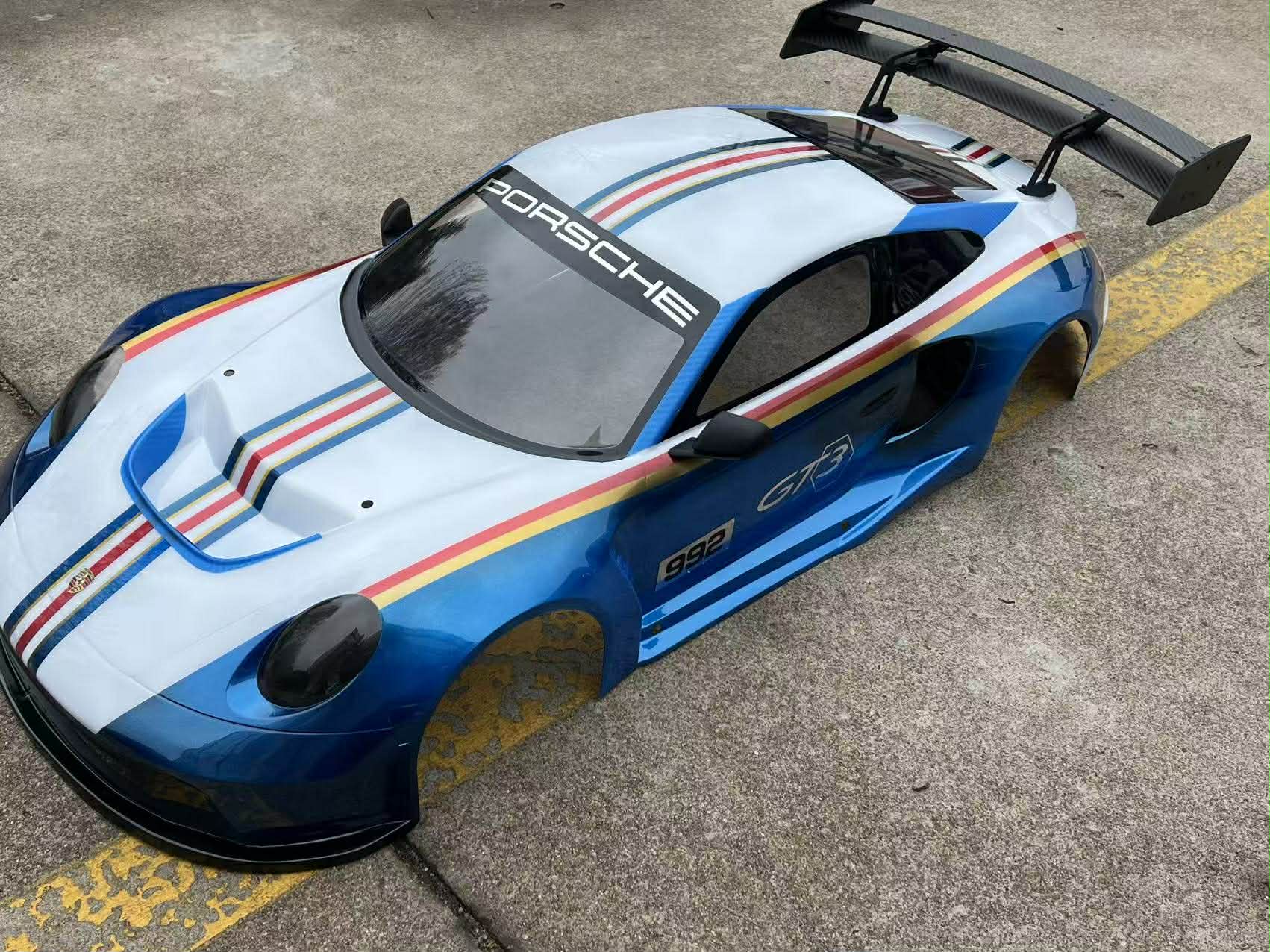HPRC Porsche GT3 Body Kit for MCD XR5 & XS5 with Carbon Fibre Wing - Image 7