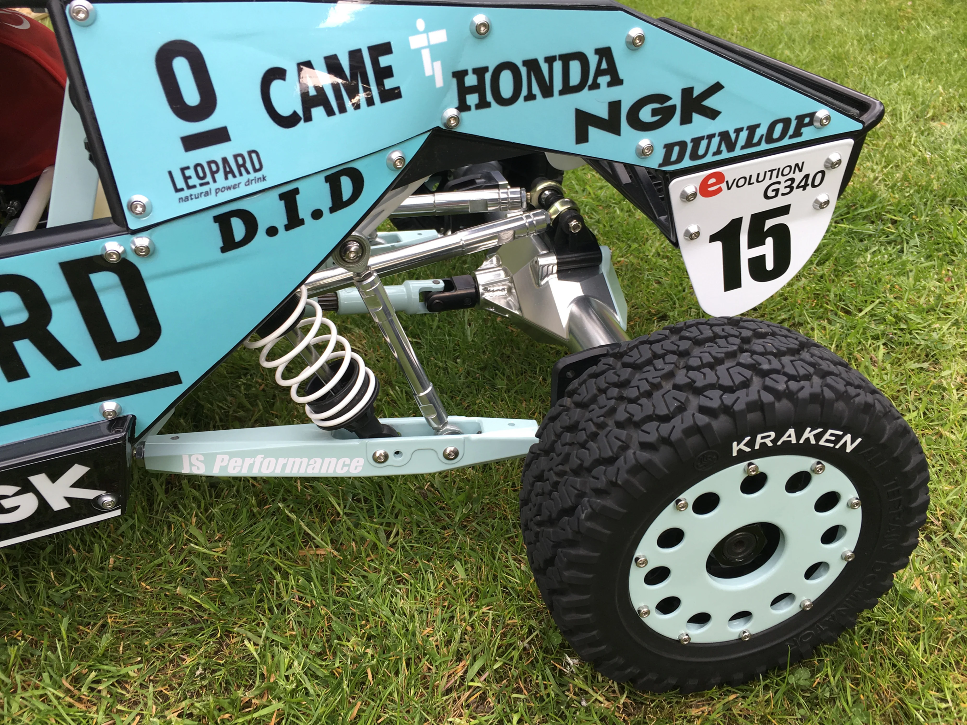 JS Performance Alloy Vekta Rear Number Plates - Image 2