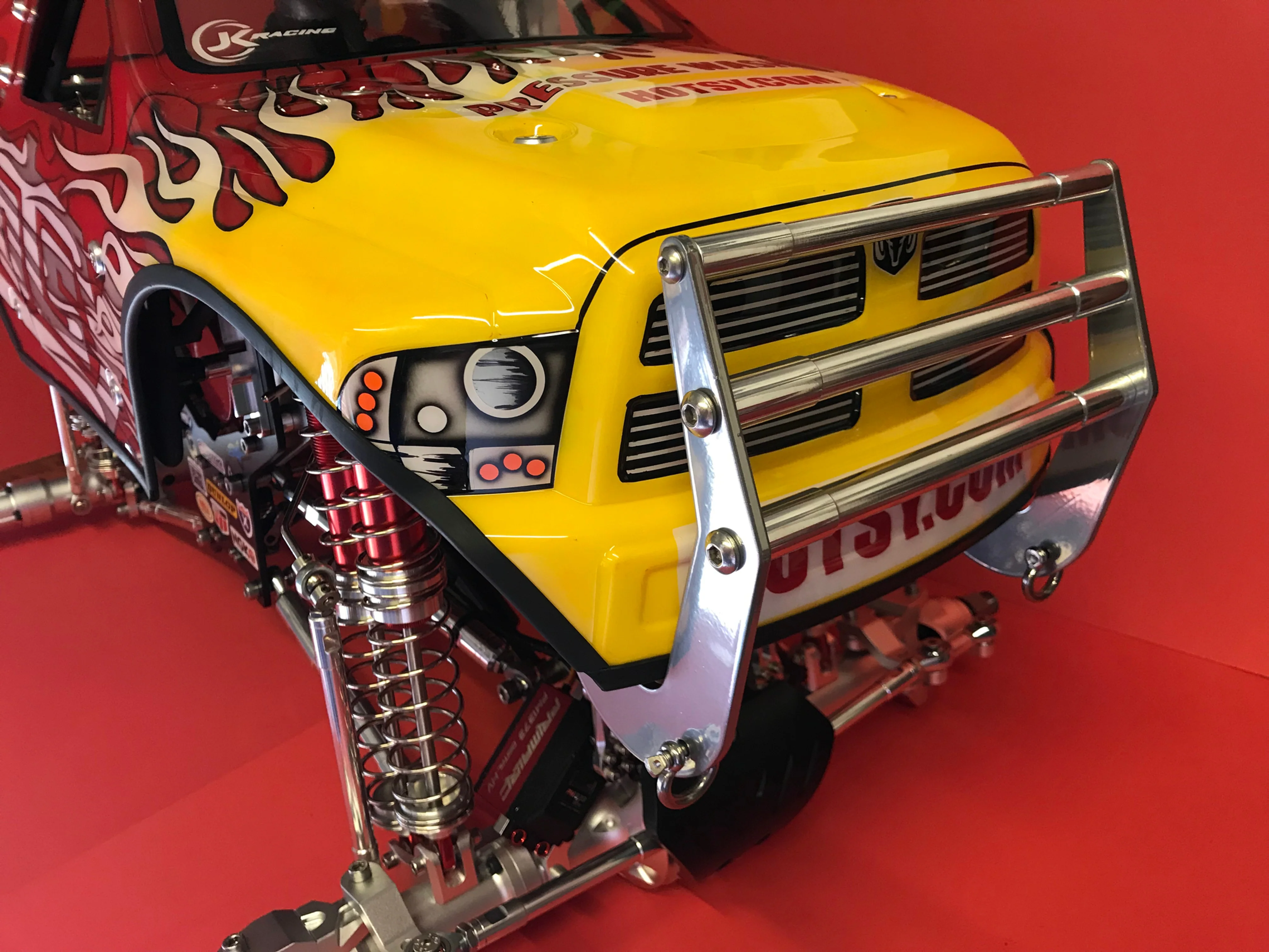 JS Performance Primal Monster Truck Alloy Front Nudge Bar / Bull Bar - Image 3