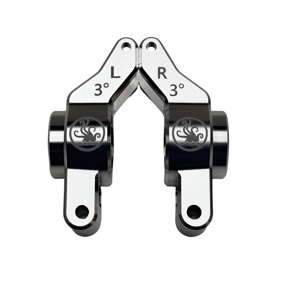 HD T6061 Billet Aluminum Rear Wheel Hubs Set L/R VESLA.5 [KVS209]