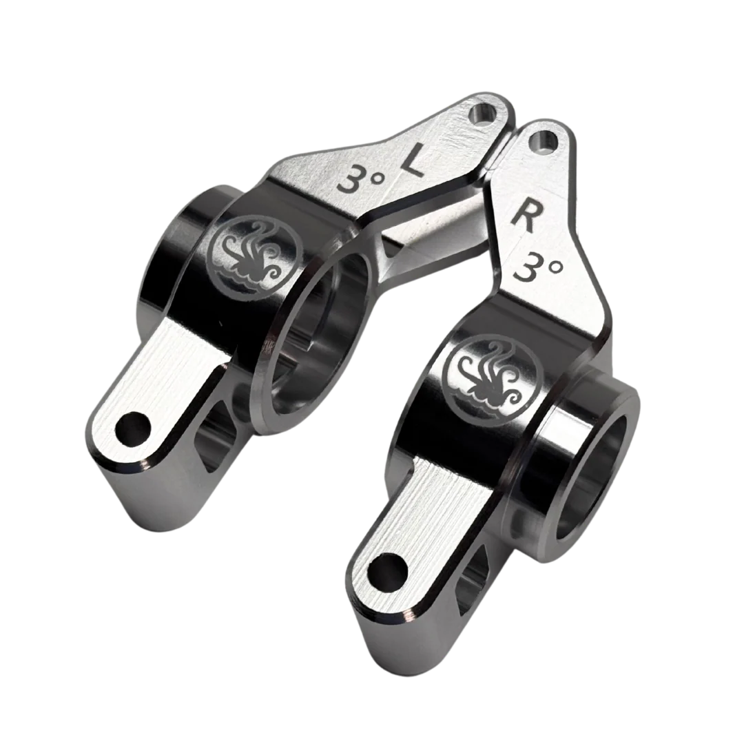 HD T6061 Billet Aluminum Rear Wheel Hubs Set L/R VESLA.5 [KVS209] - Image 4