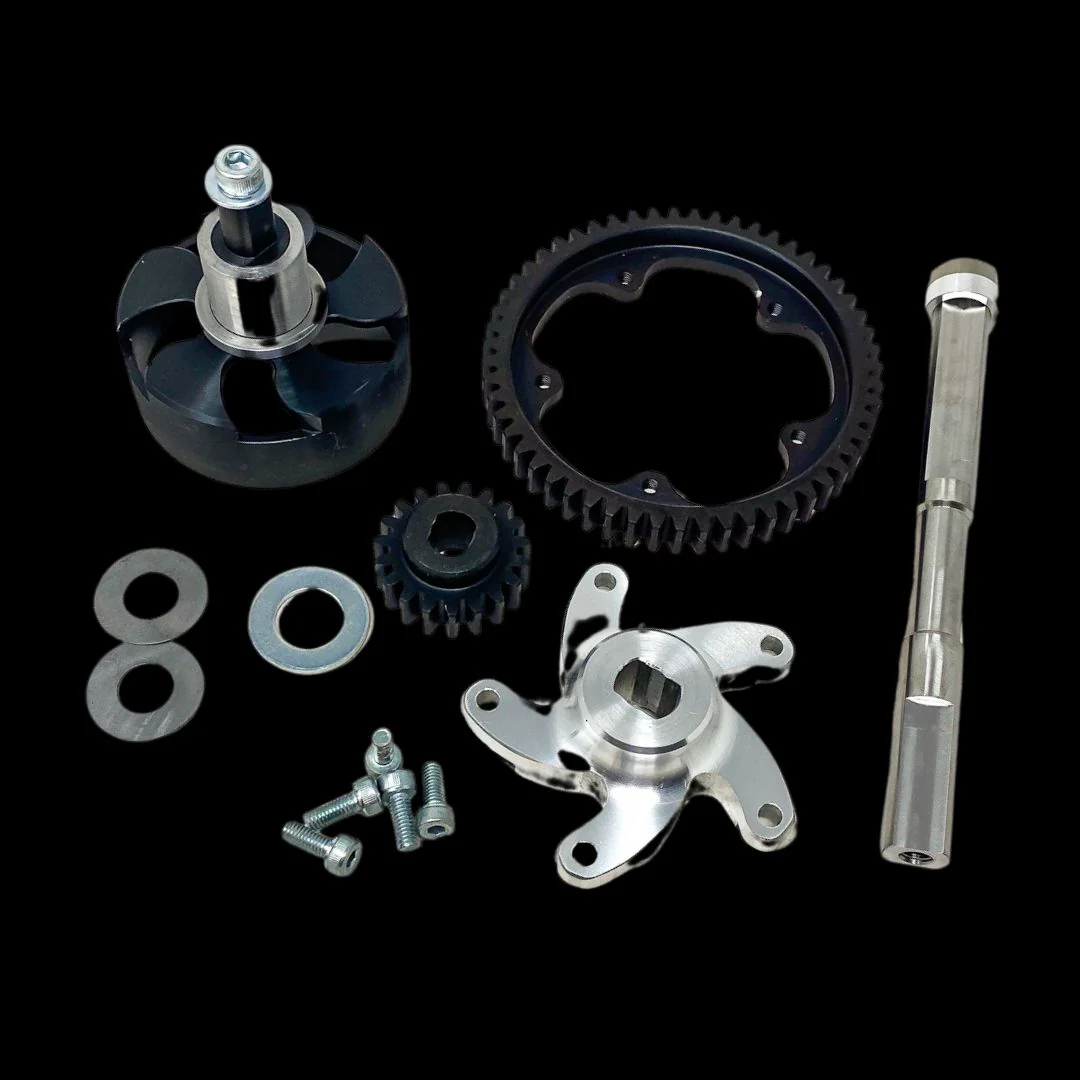 Kraken Vesla Petrol Blackbone 54mm Gearing Conversion Kit - Image 3