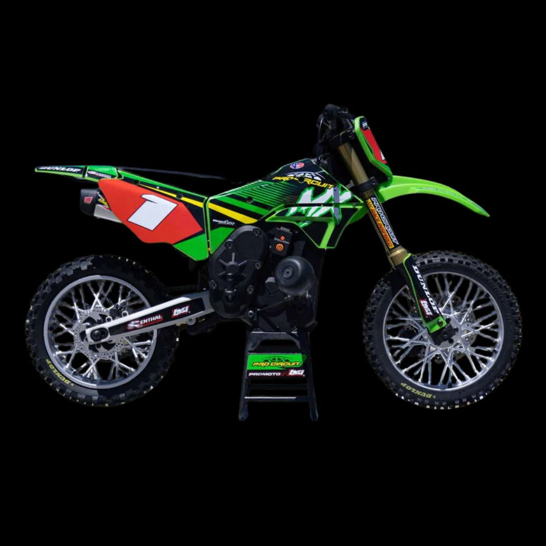 LOSI 1/4 Promoto-MX Motorcycle RTR with Battery and Charger, Pro Circuit - Image 5