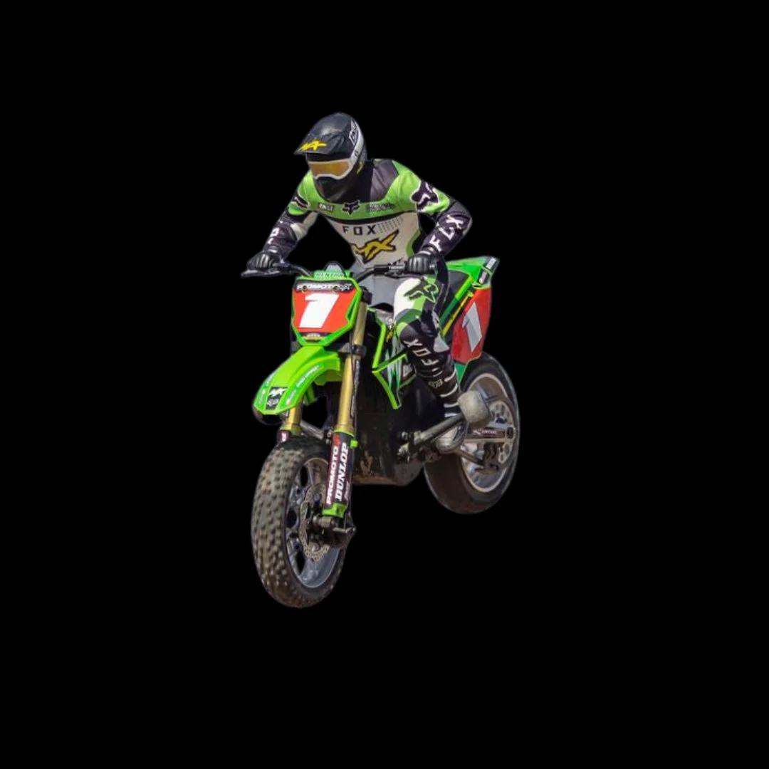 LOSI 1/4 Promoto-MX Motorcycle RTR with Battery and Charger, Pro Circuit - Image 7