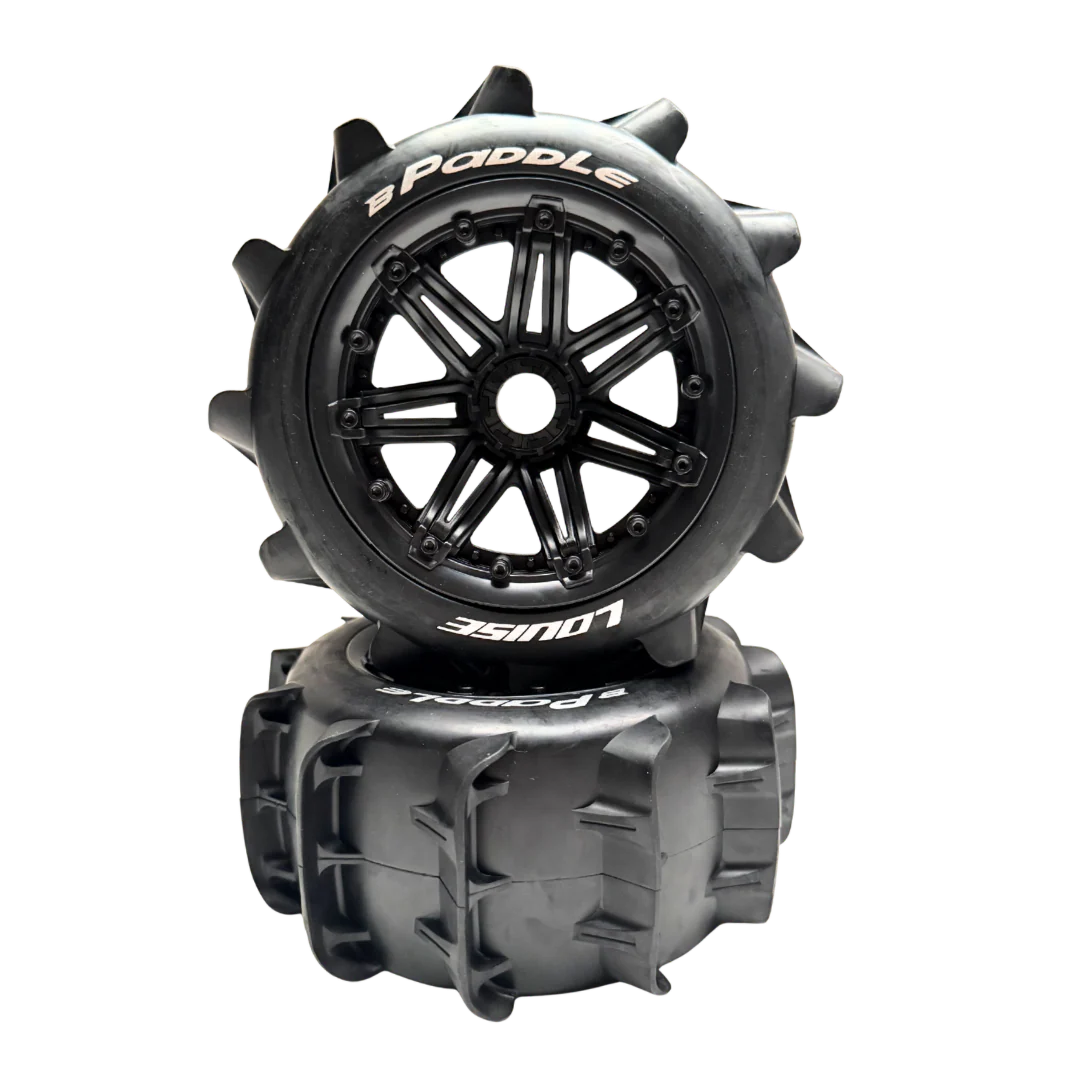Louise RC 5th Scale 189mm Paddle 24mm Hex Wheels/Tyres [L-T3280B]