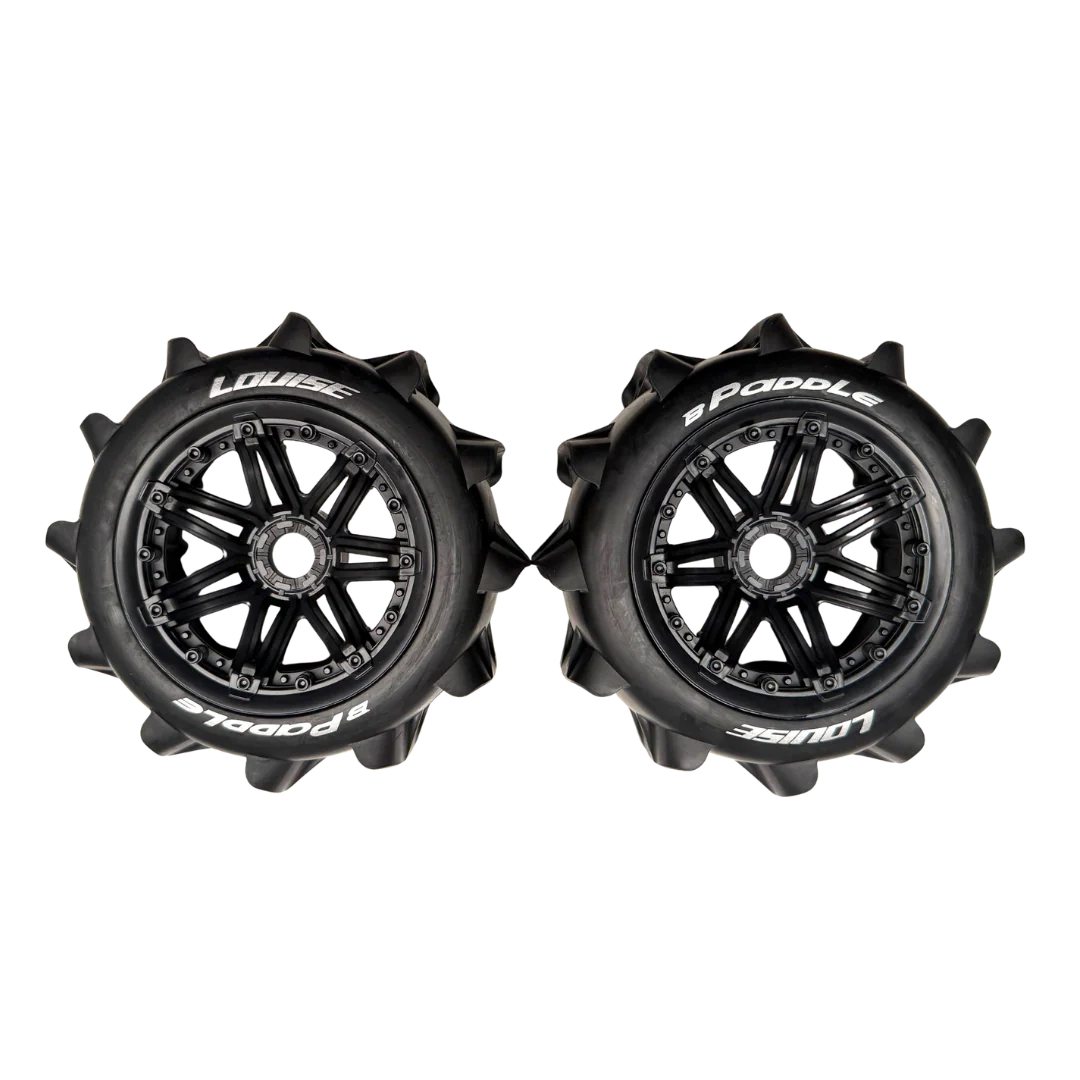 Louise RC 5th Scale 189mm Paddle 24mm Hex Wheels/Tyres [L-T3280B] - Image 2