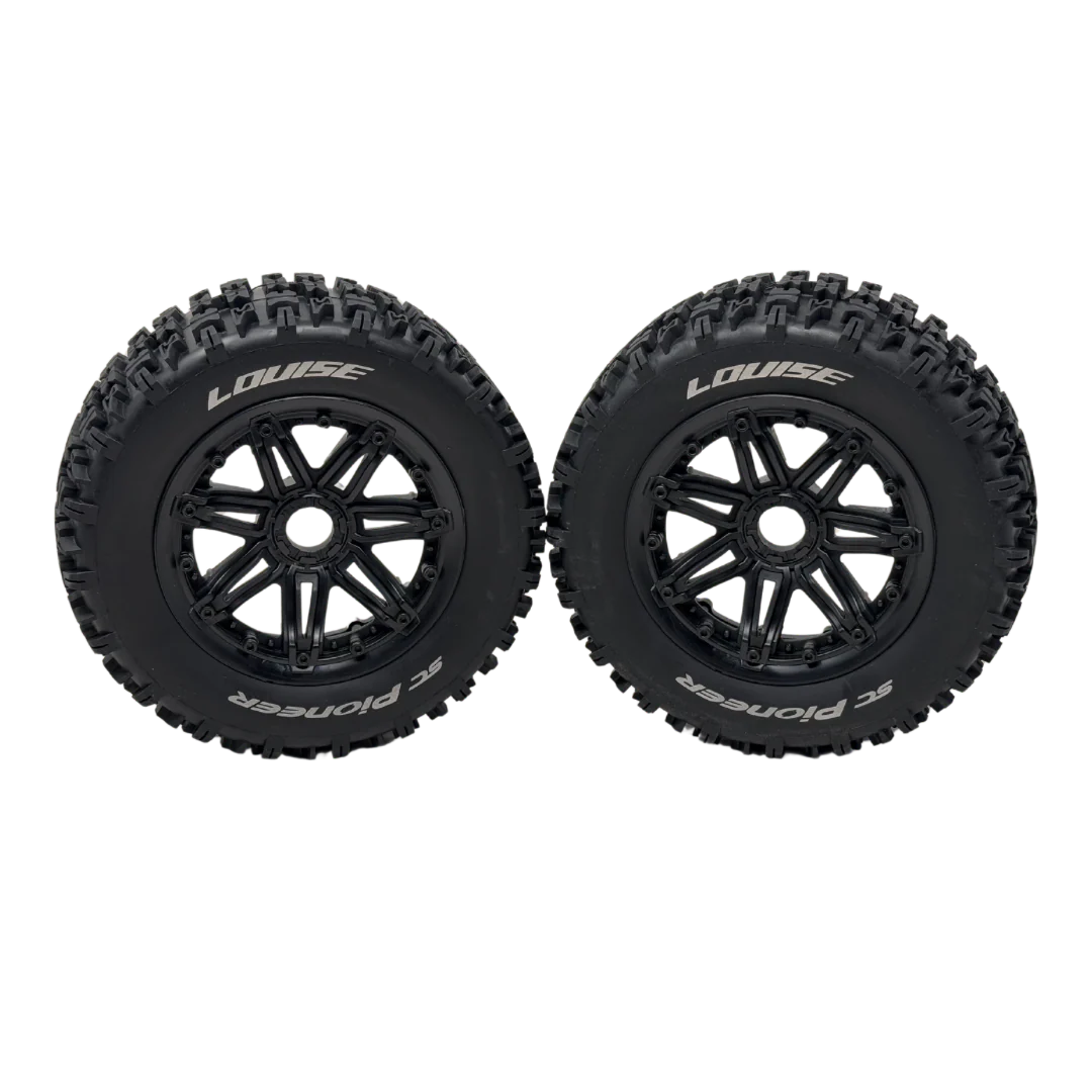 Louise RC 5th Scale 189mm Pioneer 24mm Hex Wheels/Tyres  L-T3292B - Image 2