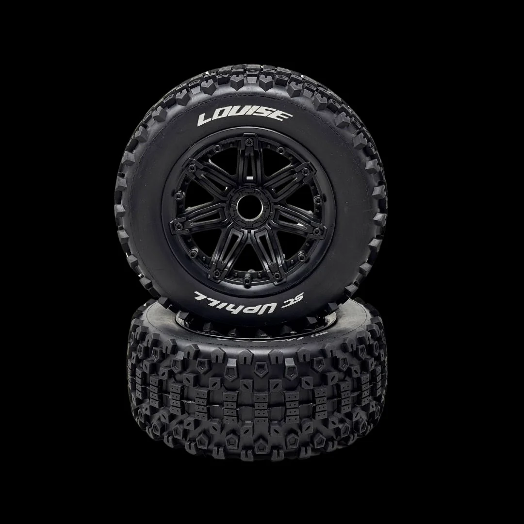 LOUISE RC 1/5 Scale UPHILL 189mm 24mm Hex Wheels/Tyres [L-T3293B]