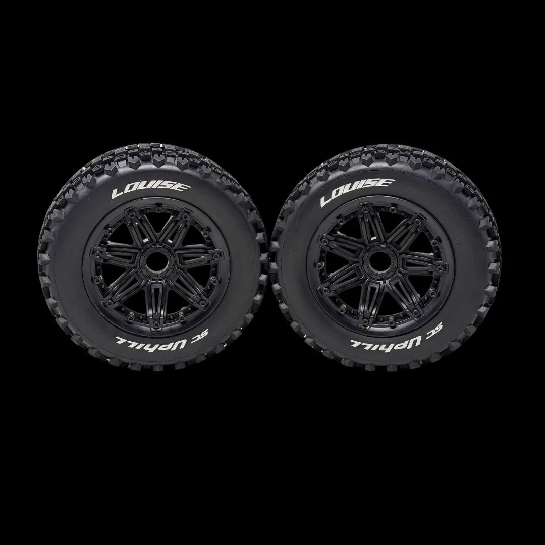 LOUISE RC 1/5 Scale UPHILL 189mm 24mm Hex Wheels/Tyres [L-T3293B] - Image 2