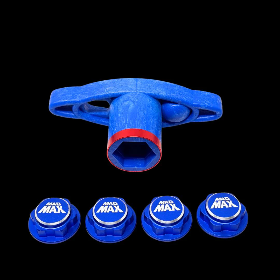 Mad Max Custom Traxxas X-Maxx Wheel nut adaptors and Wrench - Image 5