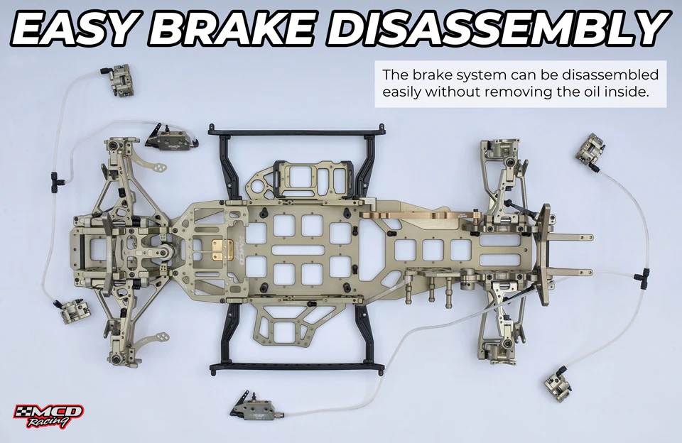 MCD DUOX 2WD Rolling Chassis with Hydraulic Differential & Airbox - Image 12