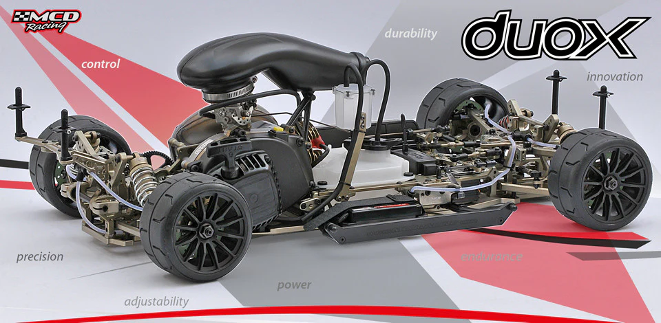 MCD DUOX 2WD Rolling Chassis with Hydraulic Differential & Airbox - Image 5