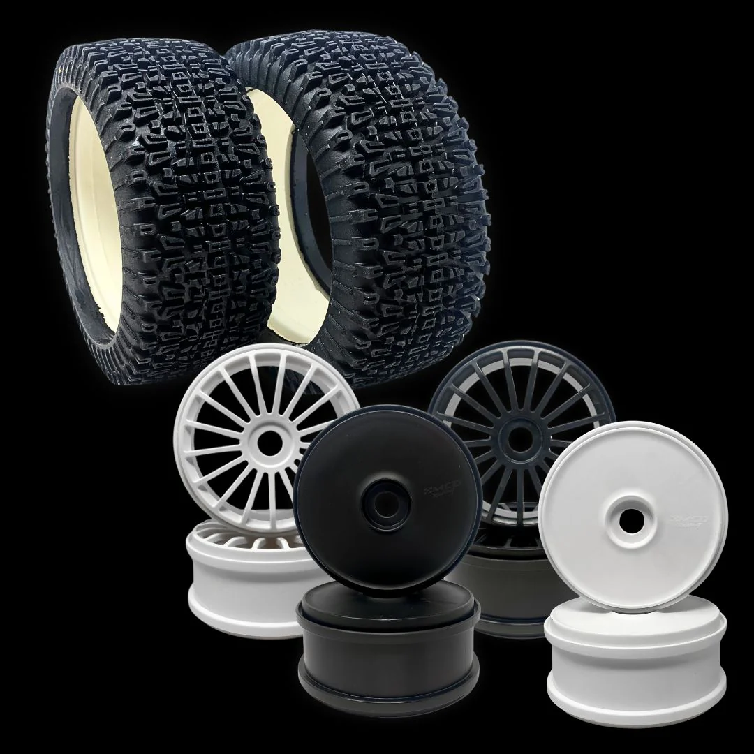 MCD Tyre 180 mm Dirt-Xross + Wheel Sets (One pair)
