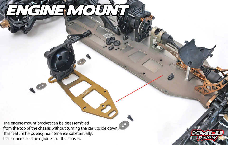 MCD W5 Max Pro Short Course Rolling Chassis - Image 4