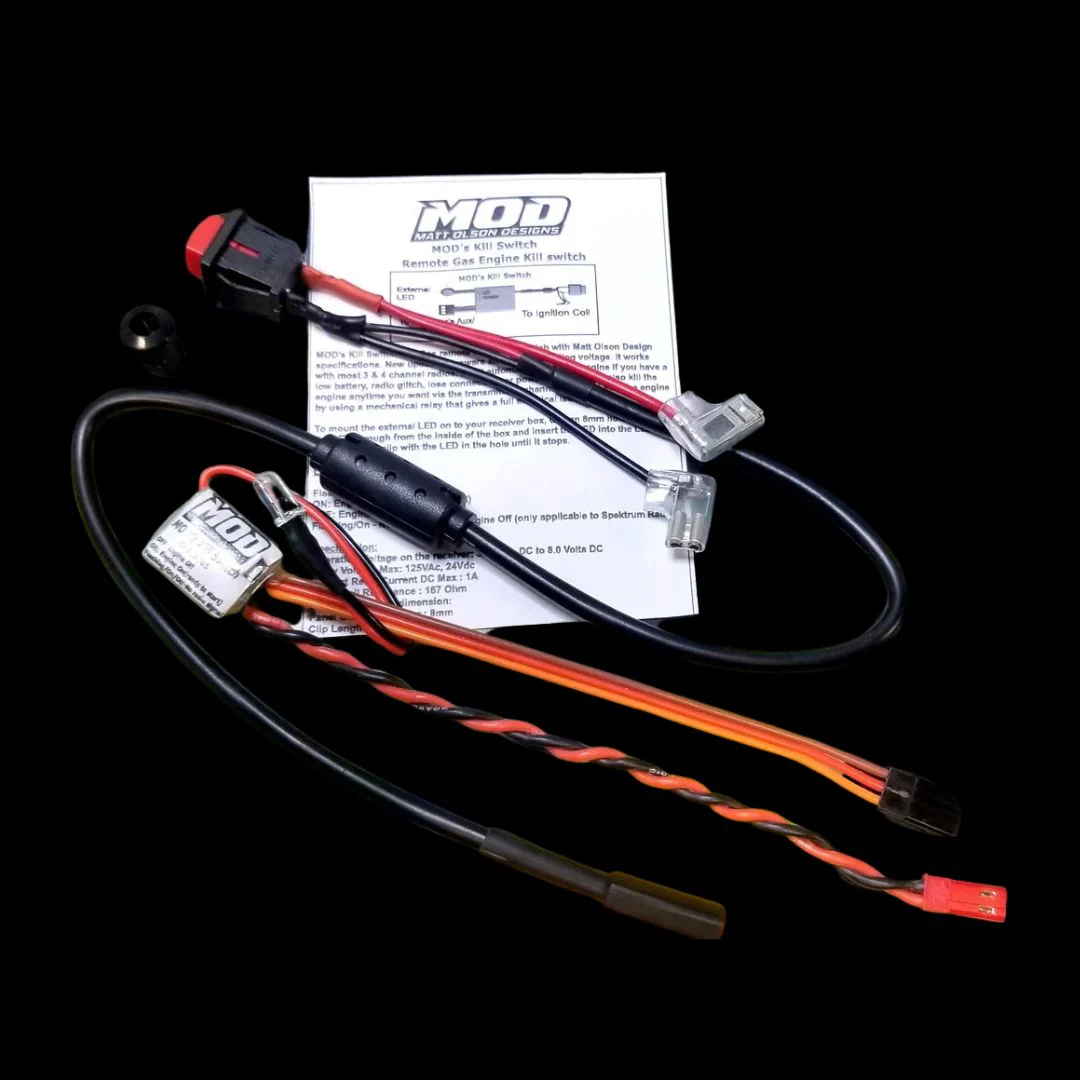 MOD 5TH Scale Gas racing Kill Switch AUX Button Kill - Image 2