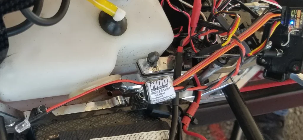 MOD 5TH Scale Gas racing Kill Switch AUX Button Kill - Image 4