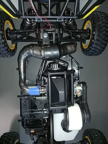 OLIMAT LOSI DBXL 2.0 Exhaust - Silenced - Image 3