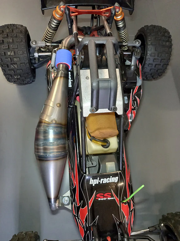 OLIMAT ROVAN 45cc BAJA 5B Unsilenced Exhaust Pipe - Image 2