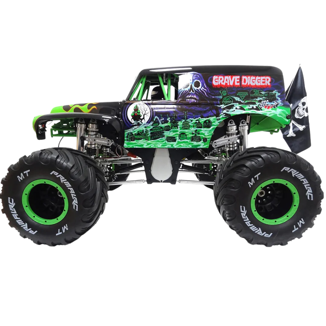 1/5 Scale V4 Grave Digger® Monster Jam® Truck - Image 4