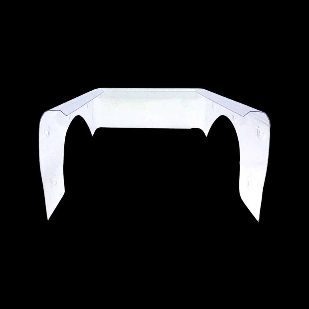 Raminator Monster Truck Body V3/V4 Front and Rear Clear Panel set - Image 11