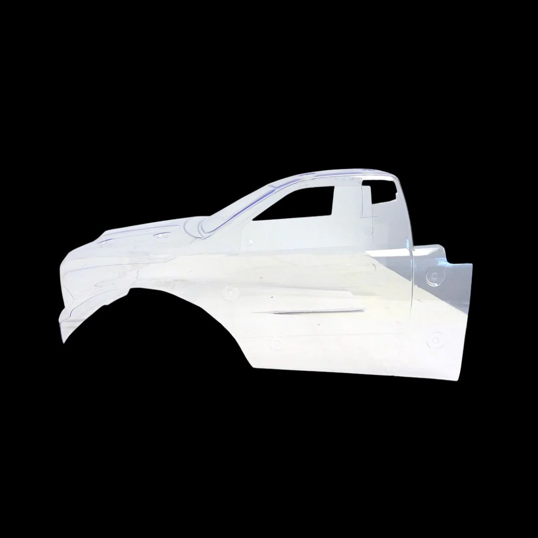 Raminator Monster Truck Body V3/V4 Front and Rear Clear Panel set - Image 4